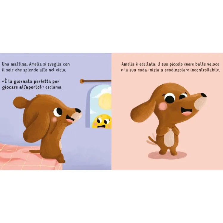 Amelia la bassotta. Che gioia!