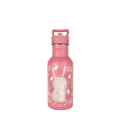 Borraccia in acciaio inox da 500 ml - Coniglietta Fluffy