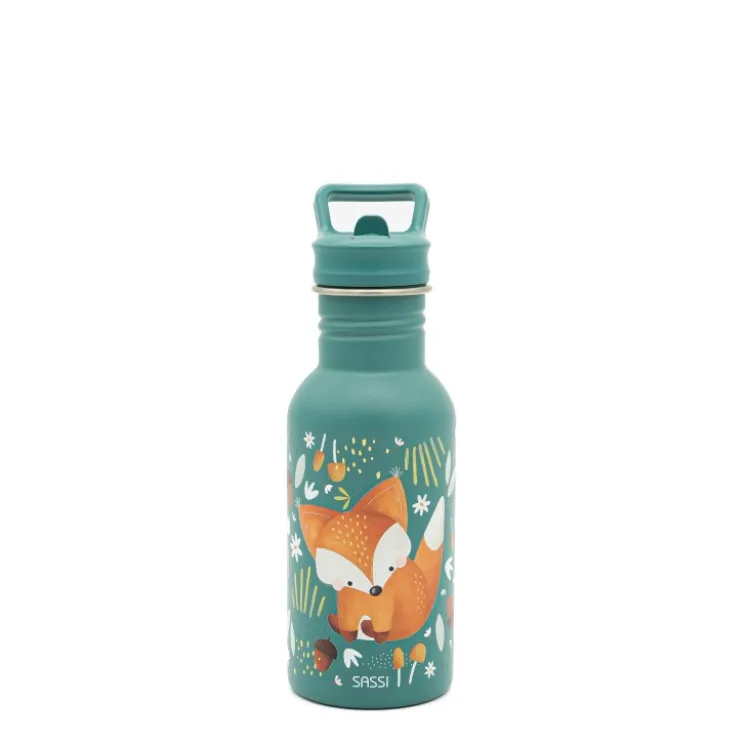 Borraccia in acciaio inox da 500 ml - Volpe Crunchy