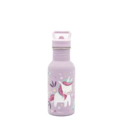 Borraccia in acciaio inox da 500 ml - Unicorno Sparkly
