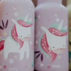 Borraccia in acciaio inox da 500 ml - Unicorno Sparkly