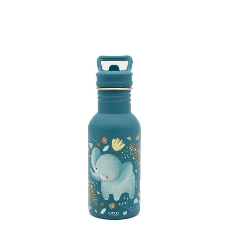 Borraccia in acciaio inox da 500 ml - Elefante Chewy