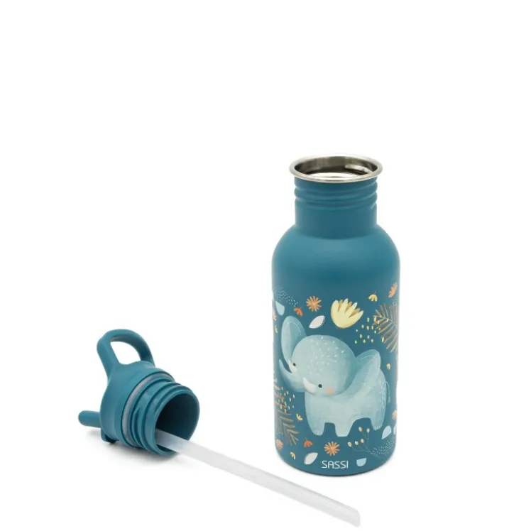Borraccia in acciaio inox da 500 ml - Elefante Chewy