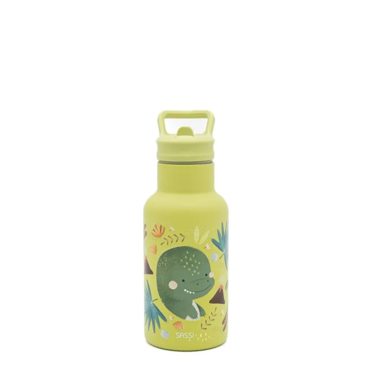 Borraccia termica in acciaio inox da 350 ml - Dinosauro Cracky