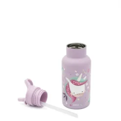 Borraccia termica in acciaio inox da 350 ml - Unicorno Sparkly