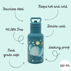 Borraccia termica in acciaio inox da 350 ml - Elefante Chewy
