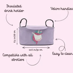 Borsa organizer per passeggino - Unicorno Sparkly