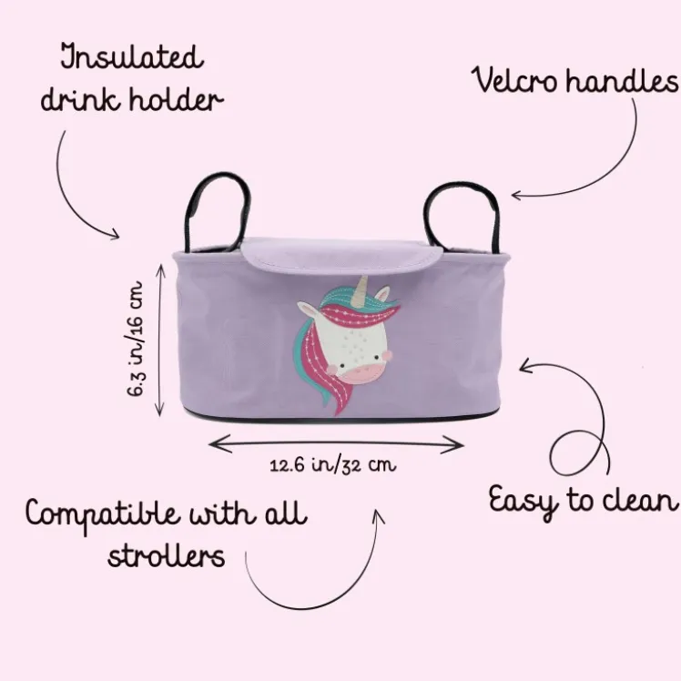 Borsa organizer per passeggino - Unicorno Sparkly