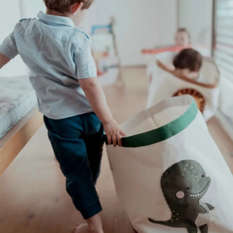 Cesto porta giochi - Dinosauro Cracky