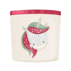 Cesto porta giochi - Unicorno Sparkly