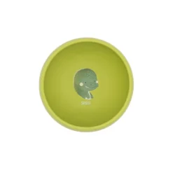 Ciotola con ventosa in silicone - Dinosauro Cracky