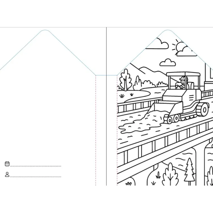 Colouring Books. Il cantiere