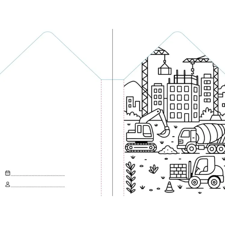 Colouring Books. Il cantiere