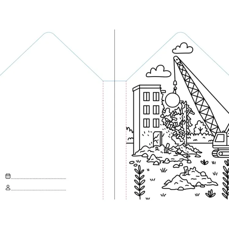 Colouring Books. Il cantiere