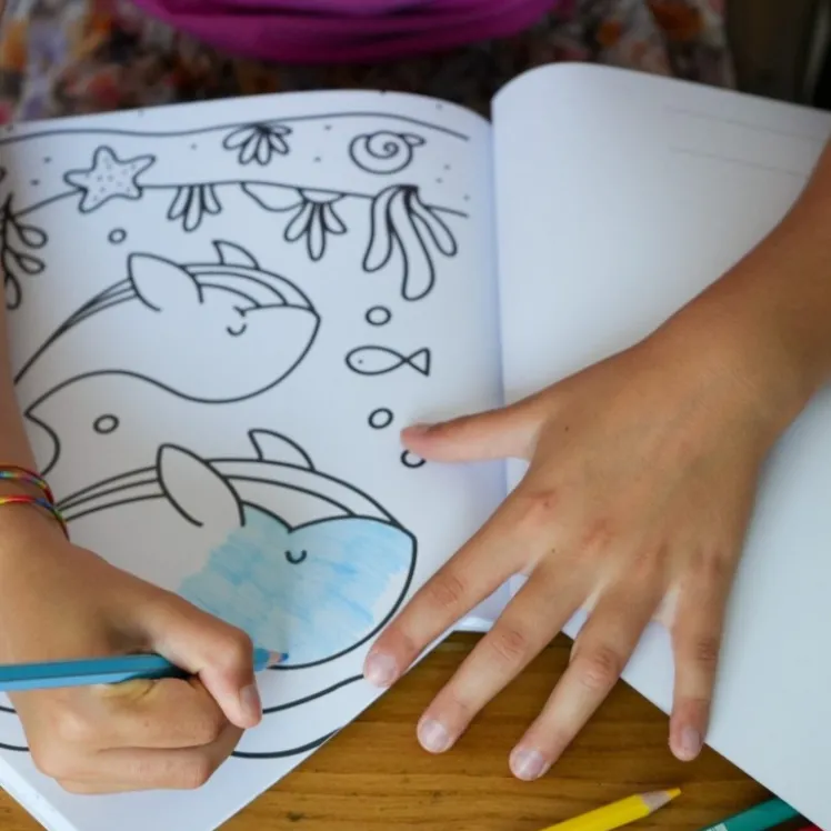 Colouring Books. La casa