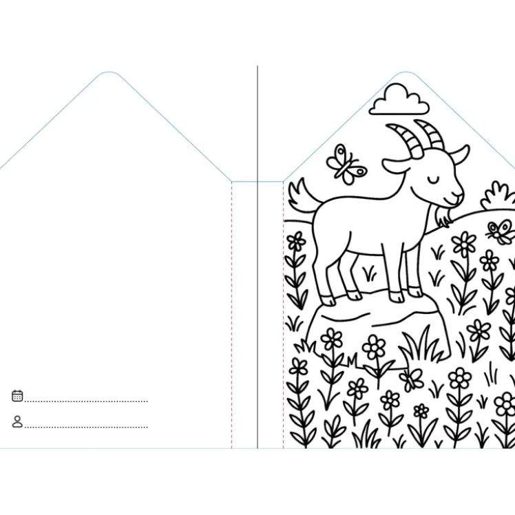 Colouring Books. La fattoria