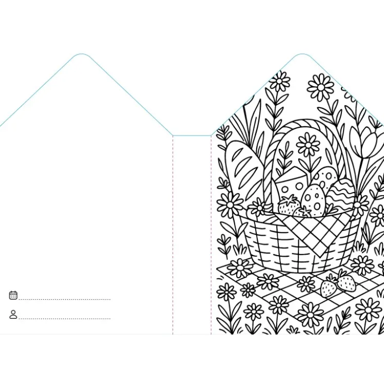 Colouring Books. Pasqua