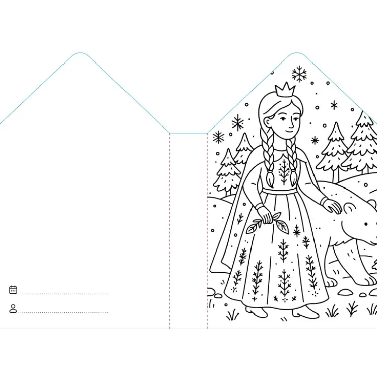 Colouring Books. Principesse