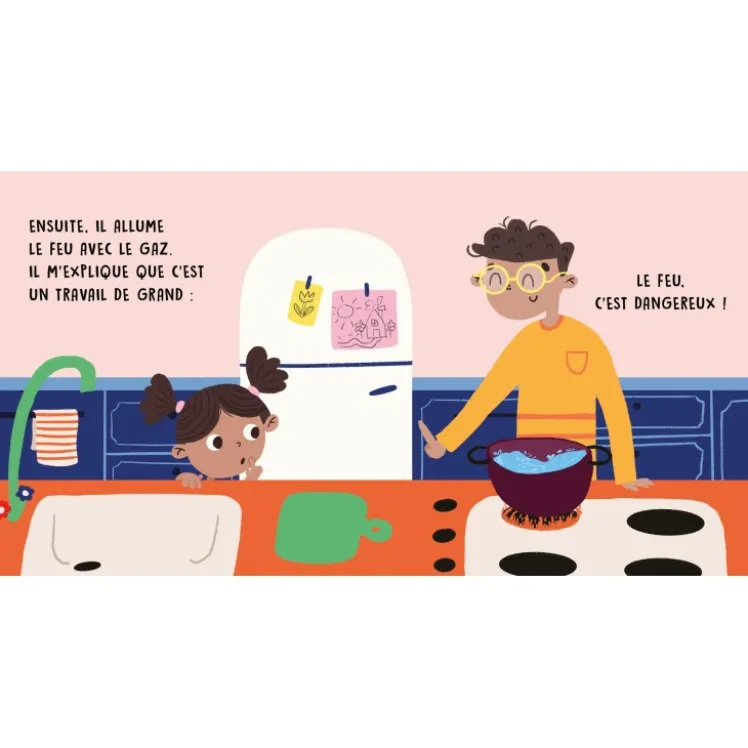 Douces histoires sonores. Dans la cuisine