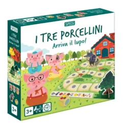 I miei primi giochi di società. I tre porcellini - Arriva il lupo! N.E. 2026
