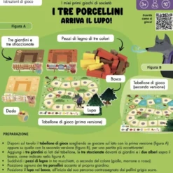 I miei primi giochi di società. I tre porcellini - Arriva il lupo! N.E. 2026