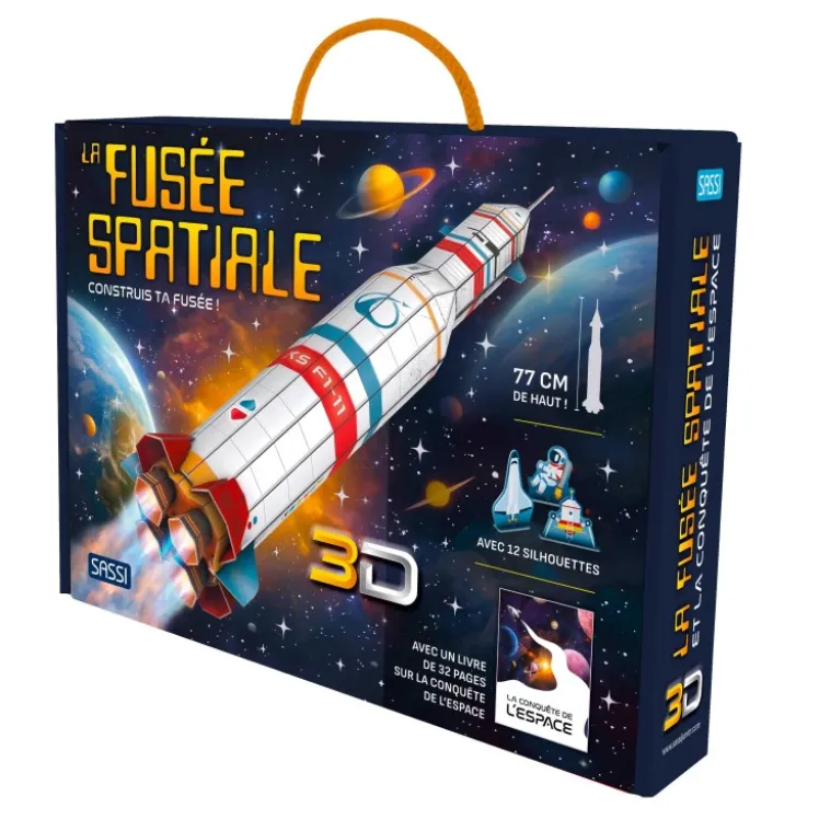 La fusée spatiale 3D N.E. 2026