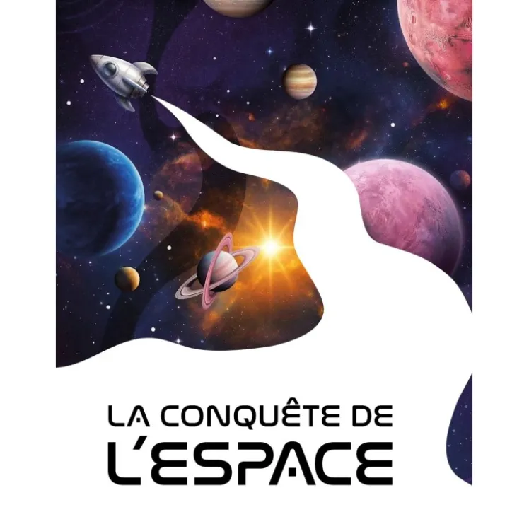 La fusée spatiale 3D N.E. 2026