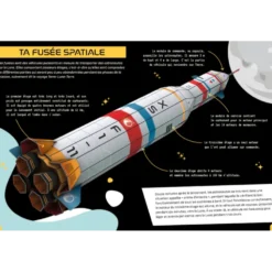 La fusée spatiale 3D N.E. 2026