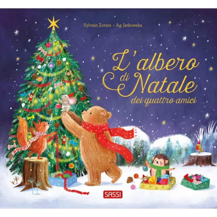 L'albero di Natale dei quattro amici