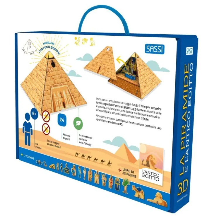 La piramide 3D. L'antico Egitto