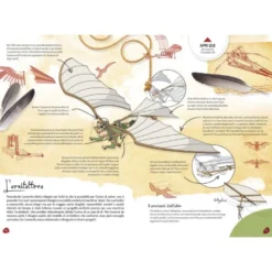 Le invenzioni di Leonardo da Vinci. Le macchine volanti