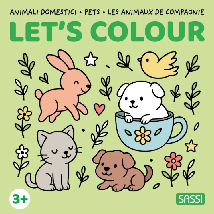 Let's colour. Animali domestici