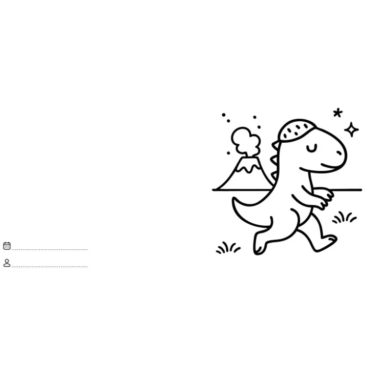 Let's Colour. Dinosauri