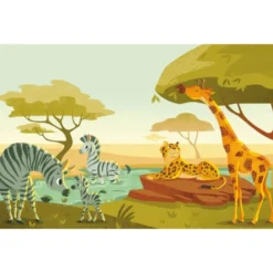 Libera i colori della savana