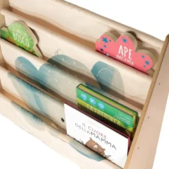 Libreria Montessoriana da pavimento - Unicorno Sparkly