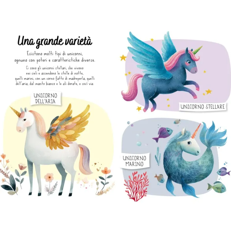 Magico puzzle ad acqua. Gli unicorni