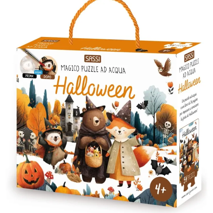 Magico puzzle ad acqua. Halloween