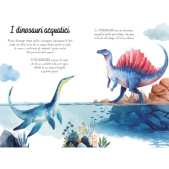 Magico puzzle ad acqua. I dinosauri