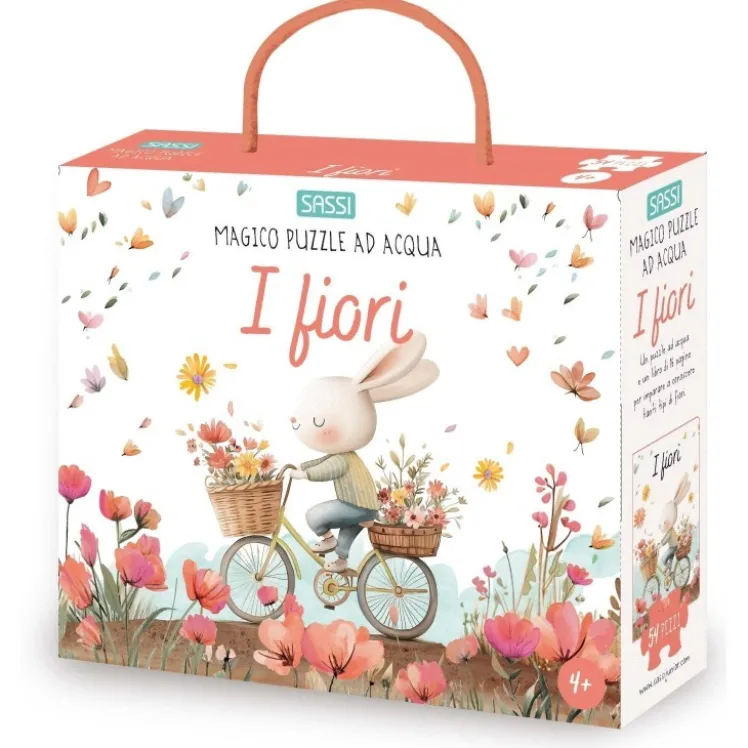 Magico puzzle ad acqua. I fiori