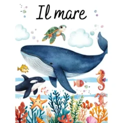 Magico puzzle ad acqua. Il mare