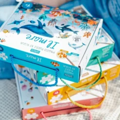 Magico puzzle ad acqua. Il mare