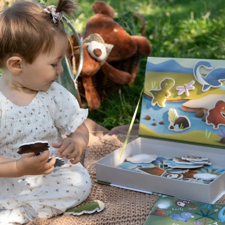 Magnetic box set. Dinosauri