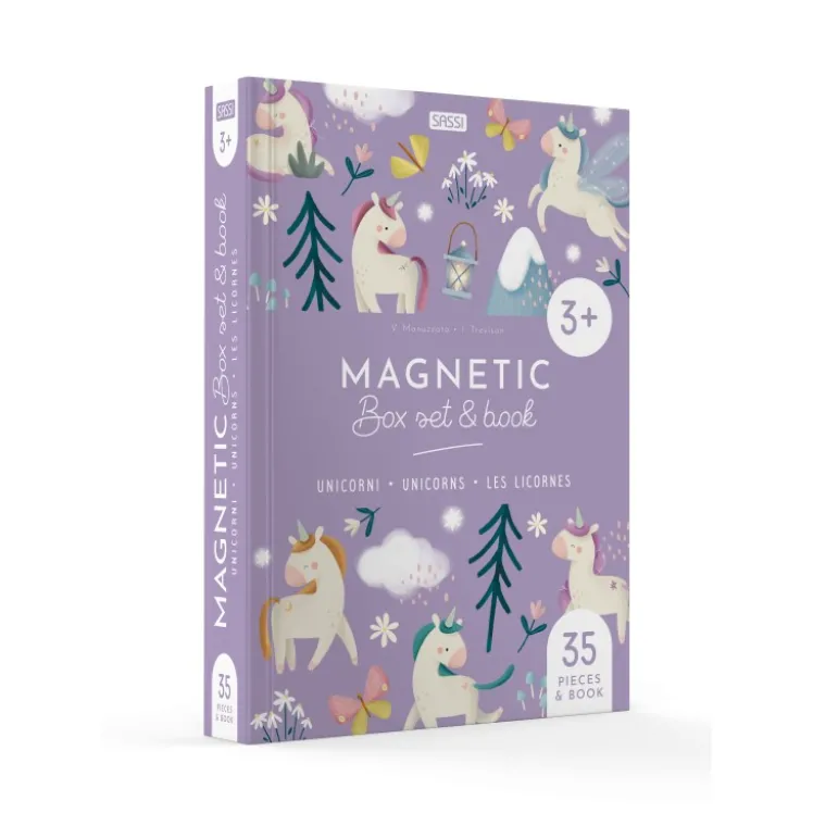 Magnetic box set. Unicorni