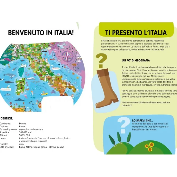 Mini Viaggia, conosci, esplora. L'Italia