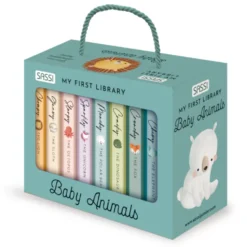 My first library. Baby animals