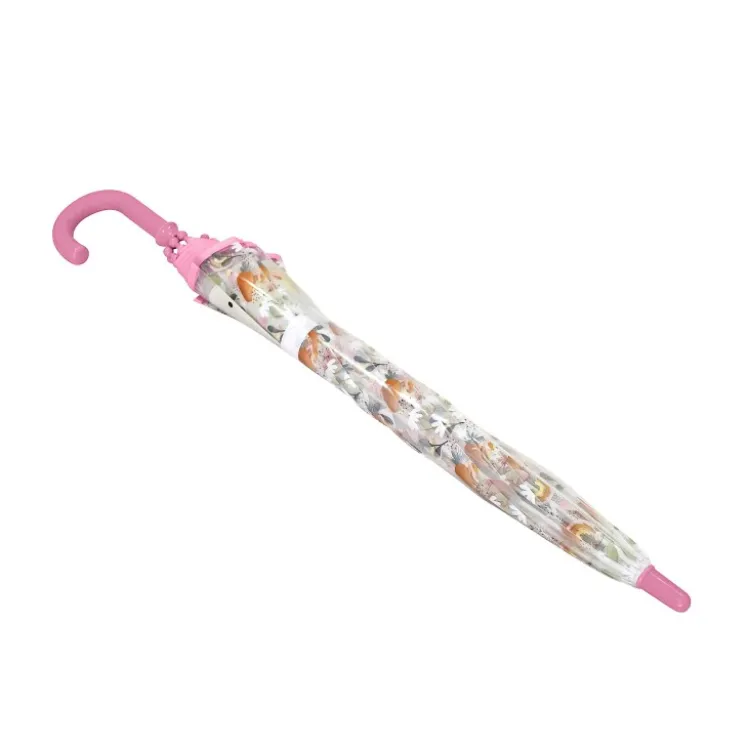 Ombrello trasparente per bambini - Coniglietta Fluffy