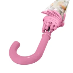 Ombrello trasparente per bambini - Coniglietta Fluffy