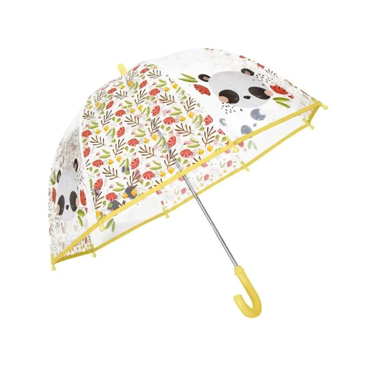 Ombrello trasparente per bambini - Panda Gnummy
