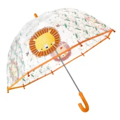 Ombrello trasparente per bambini - Leone Chompy