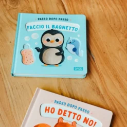 Passo dopo passo. Faccio il bagnetto